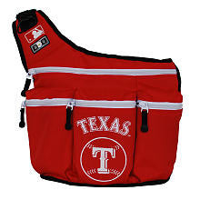 MLB Collection Texas Rangers Diaper Bag