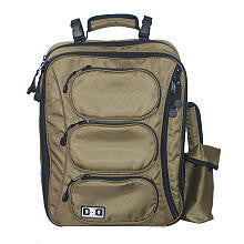 Diaper Dude Convertible Messenger Backpack Diaper Bag - Olive