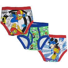 Disney Boys' Mickey Mouse 3 Pack Underwear - Toddler