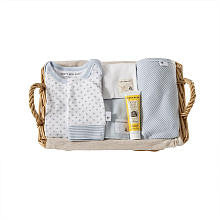 Burt's Bees Baby Boys' Organic Dottie Bee 7 Piece Sleepytime Basket