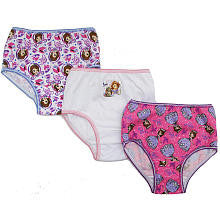 Disney Sofia the First Girls' 3 Pack Underwear