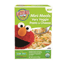 Earth's Best Mini Meals Sesame Street Very Veg Pasta & Cheese - 6 Ounce