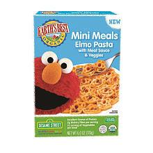 Earth's Best Mini Meals Elmo Pasta with Meat Sauce & Veggies - 6 Ounce