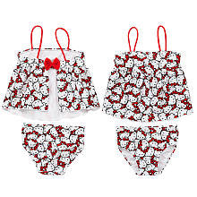 Hello Kitty Open Back Tankini Bathing Suit Set - Infant