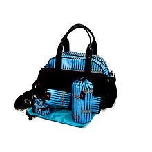 Bolu Bowler Skipper Azure Diaper Bag