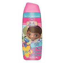 Disney Jr. Doc McStuffins 3-in-1 Body Wash, Shampoo, Conditioner