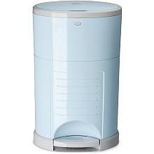 Diaper Dekor Kolor Plus Pail Diaper Disposal - Soft Blue