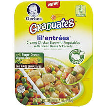 Gerber® Graduates® Lil' Entrees® Creamy Chicken & Vegetable Stew with Green Beans & Carrots