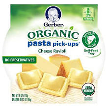 Gerber Organic Pasta Pick-Ups Cheese Ravioli