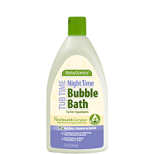 BabyGanics Night Time Orange Blossom Bubble Bath - 12 Ounce