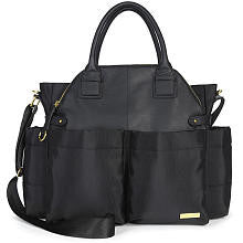 Chelsea Diaper Satchel Black