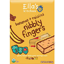 Ella's Kitchen Stage 3 Banana Raisins Nibbly Fingers