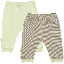 Kushies Neutral 2 Pack Everyday Pants-Green