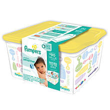 Pampers Swaddlers Sensitive Diaper Registry Tote