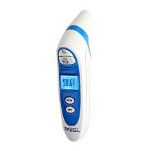 Mobi DualScan PRIME 2-in-1 Ear & Forehead Talking Digital Thermometer