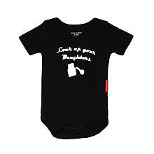 Silly Souls Boys "Lock Up Your Daughter" Bodysuit