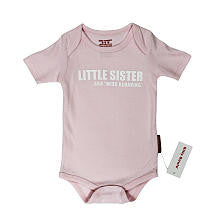 Silly Souls Girls "Lil Sister Miss Behaving" Bodysuit