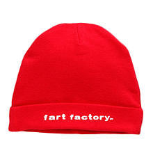 Silly Souls Neutral Fart Factory Cap- Red