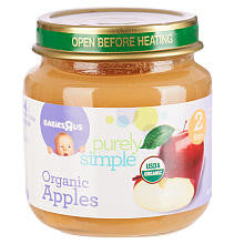 Babies R Us Stage 2 Purely Simple Organic Baby Food Apples - 4 Ounce