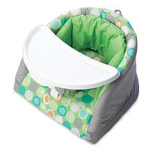 Boppy Baby Chair Green Marbles