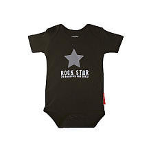 Silly Souls Boys Rock Star Bodysuit - 18 Months