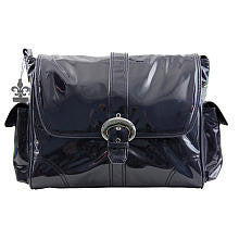 Kalencom Laminated Buckle Bag - Navy