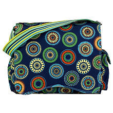 Kalencom Jazz Magical Circles Blue Diaper Bag