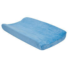 Trend Lab Coral Fleece Changing Pad Cover - Sky Blue