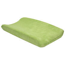 Trend Lab Coral Fleece Changing Pad Cover- Sage Green