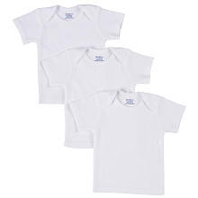 Gerber Neutral 3 Pack White Pull On Shirt