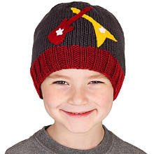 Zooni Boys Handmade ZZ Rock Guitar Knit Hat