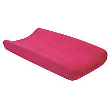 Trend Lab Paradise Pink Coral Fleece Changing Pad Cover