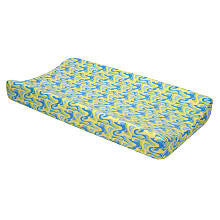 Trend Lab Dr. Seuss Blue Oh, the Places You'll Go! Changing Pad Cover