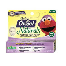 Baby Orajel Naturals Nightime Teething Gel