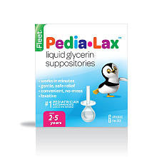 Pedia-Lax Liquid Glycerin Suppositories