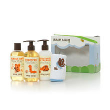 Little Twig Clean Tangerine Bubble Bath, Conditioner & Shampoo Gift Set