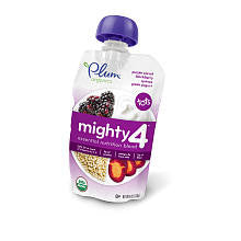 Plum Organics Plum Tots Mighty 4 Purple Acroot Berry Quinoa Greek Yogurt - 4 Ounce