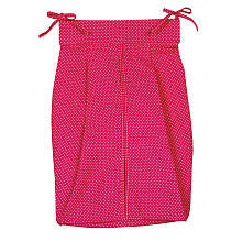 Trend Lab Serena and Sherbet Pink and White Dot Diaper Stacker