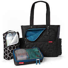 Skip Hop Forma Pack and Go Diaper Tote - Black