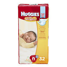 Huggies Newborn Little Snugglers Jumbo - 32 Count