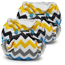 Kanga Care Lil' Joey All-In-One Cloth Diaper 2-Pack - Charlie