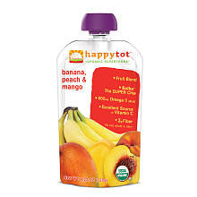 Happy Baby Happy Tot Organic Superfoods Pouch - Banana Peach Mango Pouch