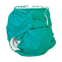 Kanga Care Rumparooz One Size Cloth Pocket Diaper - Peacock Snap