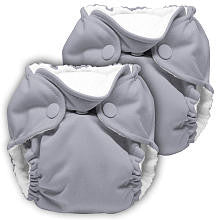 Kanga Care Lil' Joey All-In-One Cloth Diaper 2-Pack - Platinum