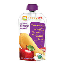 Happy Baby Happy Tot Organic Superfoods Pouch - Butternut Squash Apple Pouch