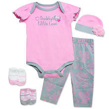 Baby Essentials Daddy's Little Love 5 Piece Layette Set