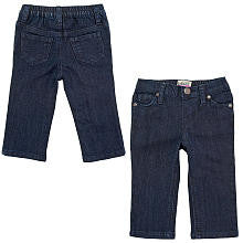 Koala Baby Girls' Blue Dark Wash Straight Leg Denim Jeans