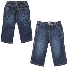 Koala Baby Boys' Dark Wash Carpenter Style Jeans