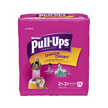 Pull-Ups Training Pants with Learning Designs 2T-3T Girl - 25 Count