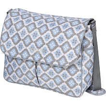 The Bumble Collection Amber Tote - Sky Blue Montage